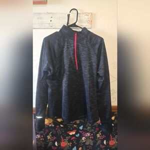 Pony  half zip up warm athletic shirt
